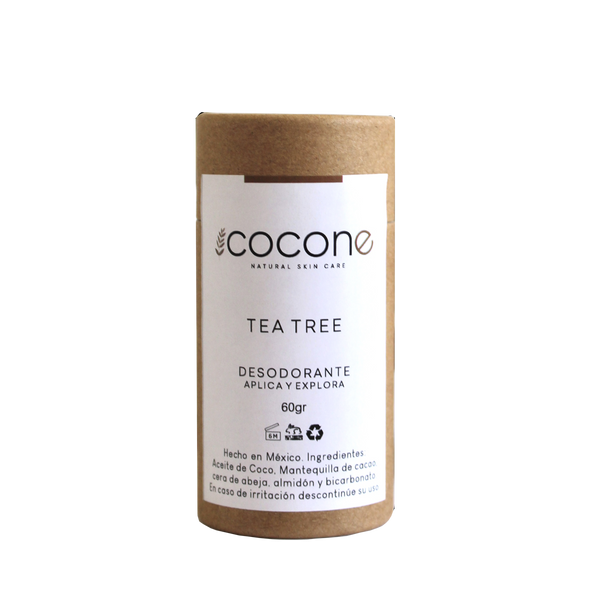Desodorante Natural En Barra Tea Tree